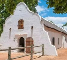 Maison style Cape Dutch Afrique du sud decouverte